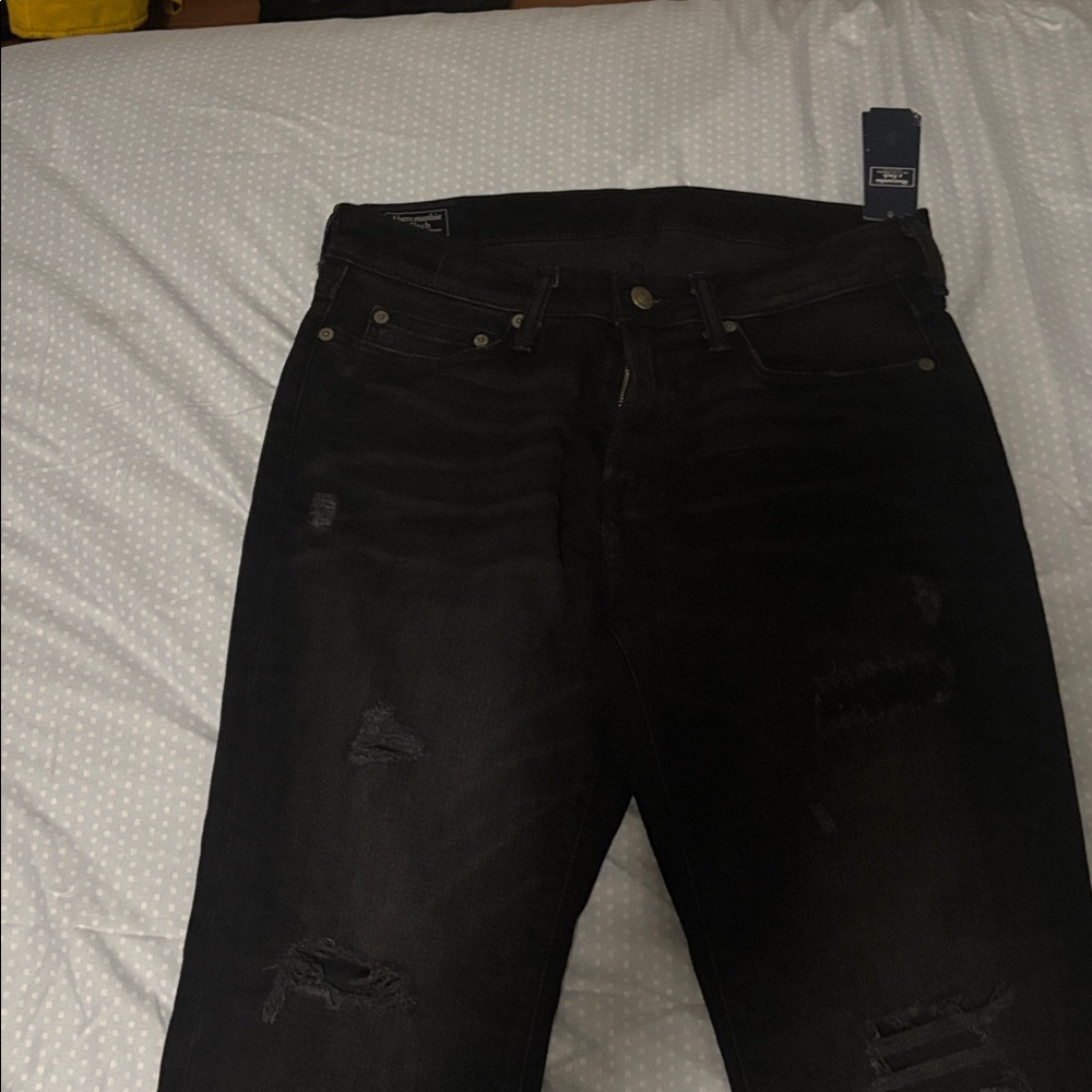 Abercrombie & Fitch Black Skinny Jeans